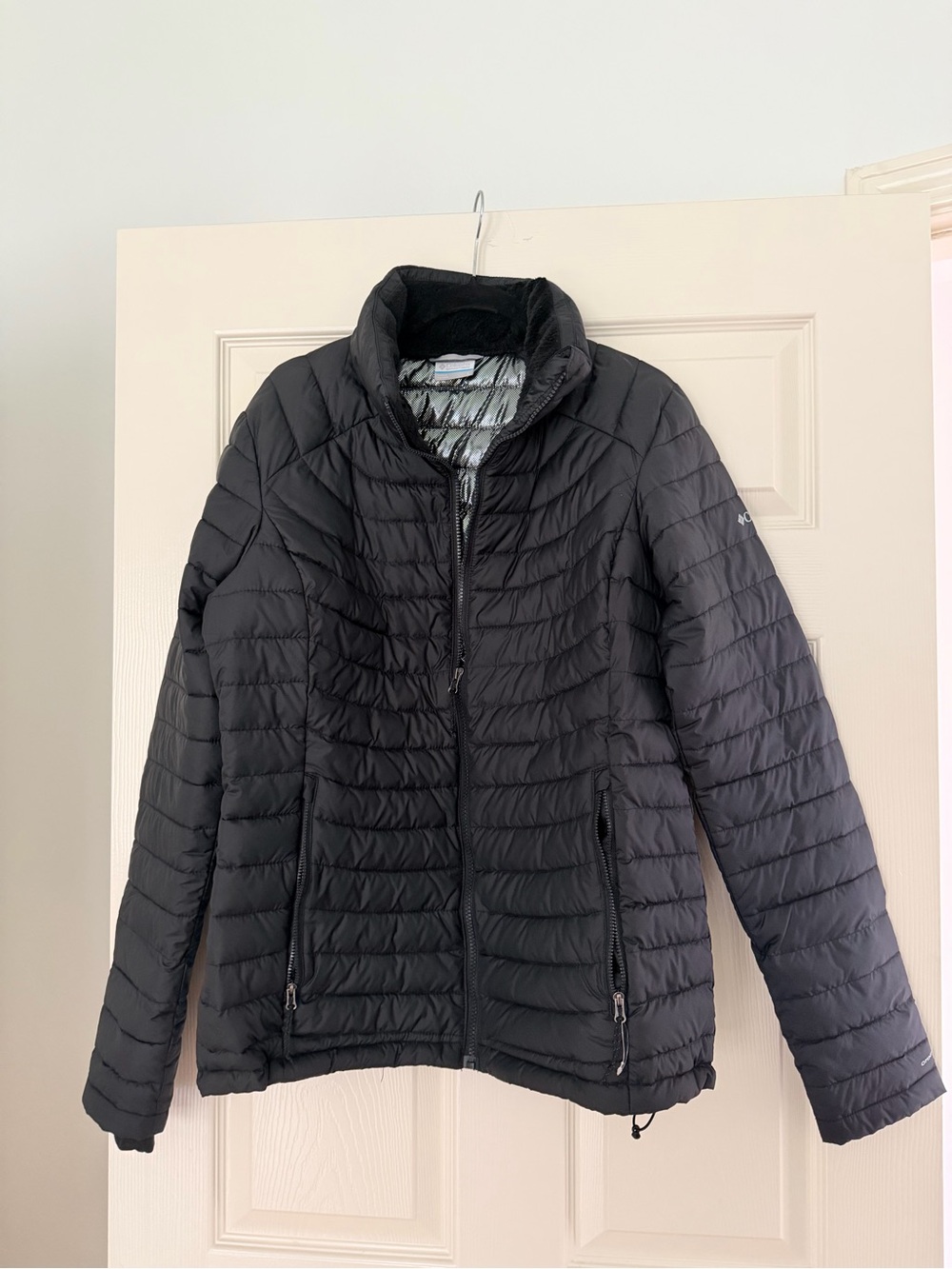 Columbia Black Quilted Puffer Jacket - Women's